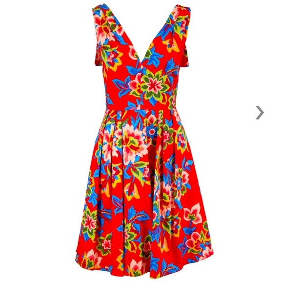 ♥️HP♥️Carolina Herrera Floral dress - Picture 4 of 12